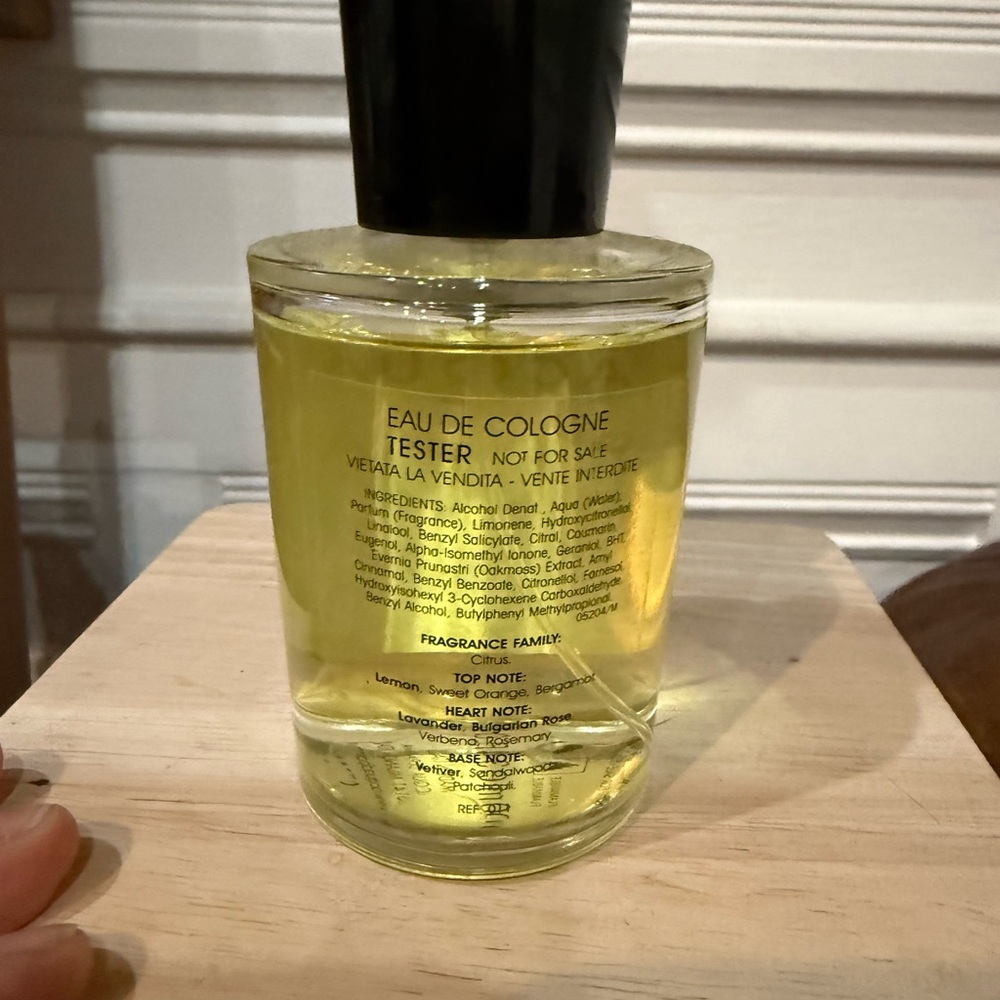 Eau de Cologne Tester